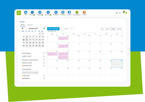 Kalenderansicht
